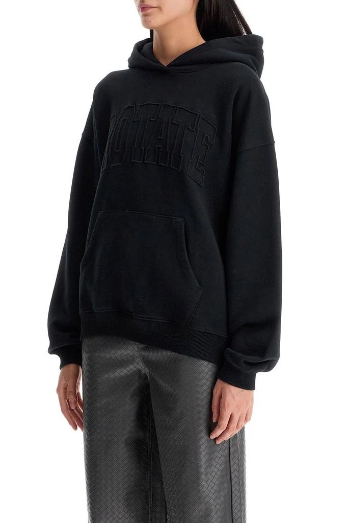 ROTATE Birger Christensen ROTATE Logo Embroidered Hoodie 4