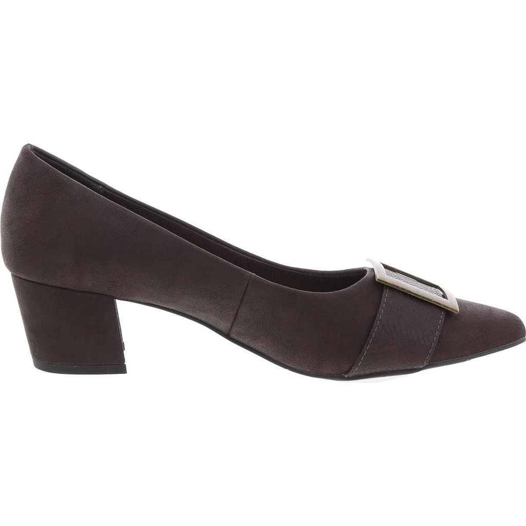 Easy Street Cider Womens Embellished Faux Leather Pumps 5