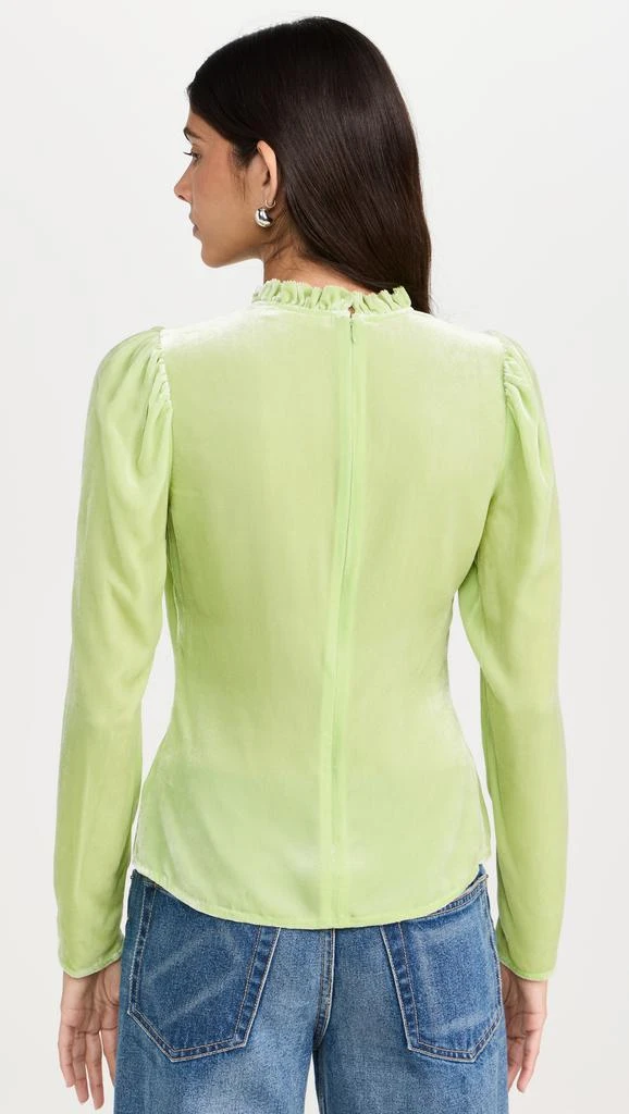 Ulla Johnson Marlene Velvet Blouse 2