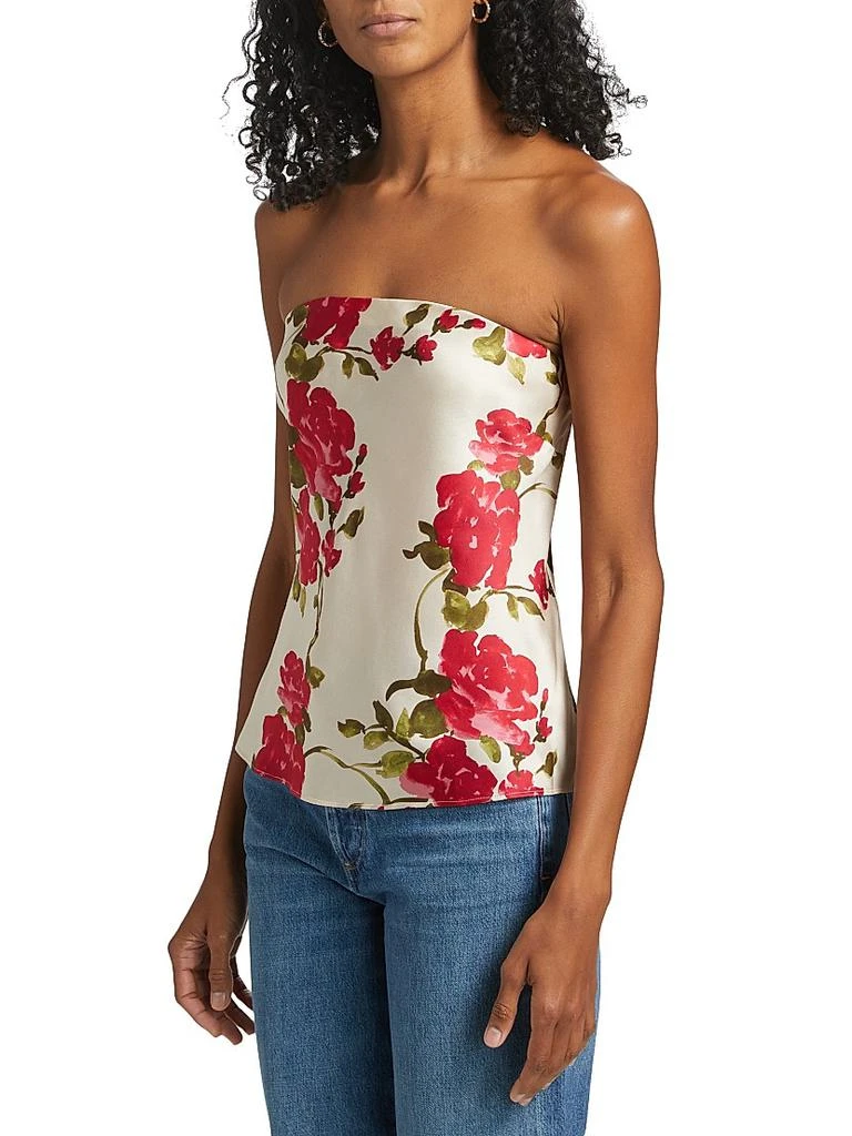 CAMI NYC Prima Silk Strapless Top 4