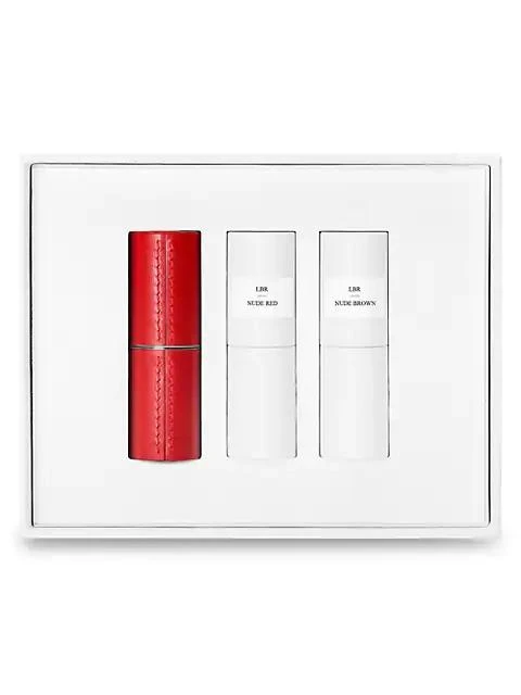 La Bouche Rouge Lipstick Set With Fine Leather Case 8