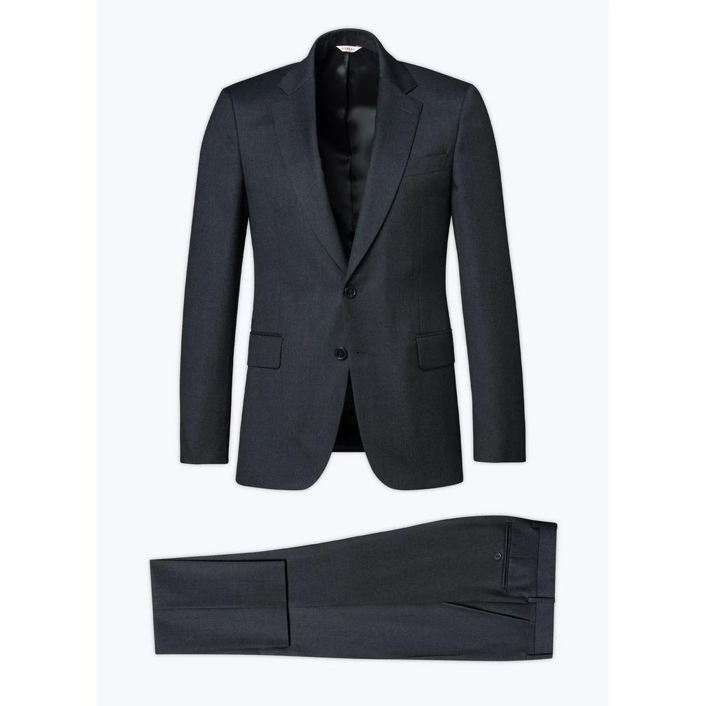 预计3周后发货 Fursac Fursac - Costume 2 Pièces Toile Grise Anthracite Unie - Anthracite 6