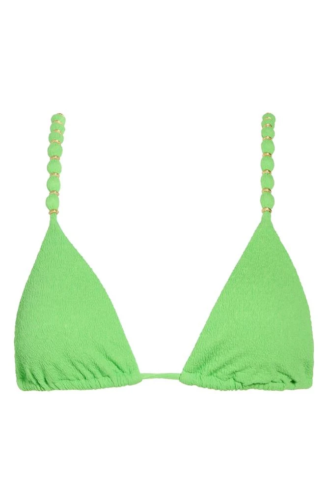 VIX PAULA HERMANNY Firenze Beaded Triangle Bikini Top 3