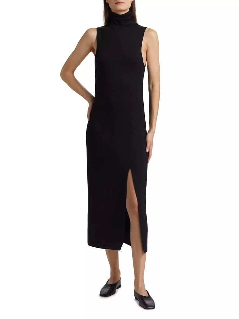 Vince Sleeveless Turtleneck Dress 3