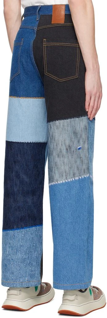 ADER error Blue Paneled Jeans 3