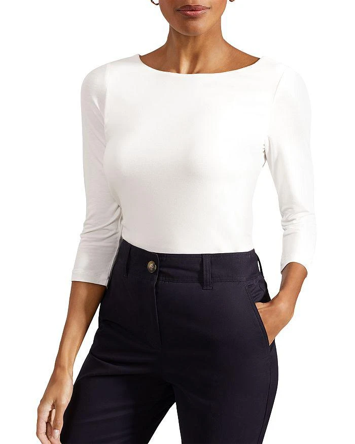 HOBBS LONDON Sonya Boat Neck Top 1