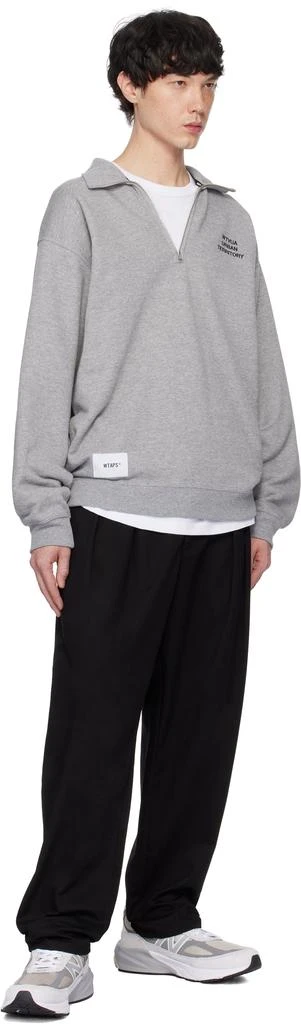 Wtaps Gray DEPST 01 Sweatshirt 4