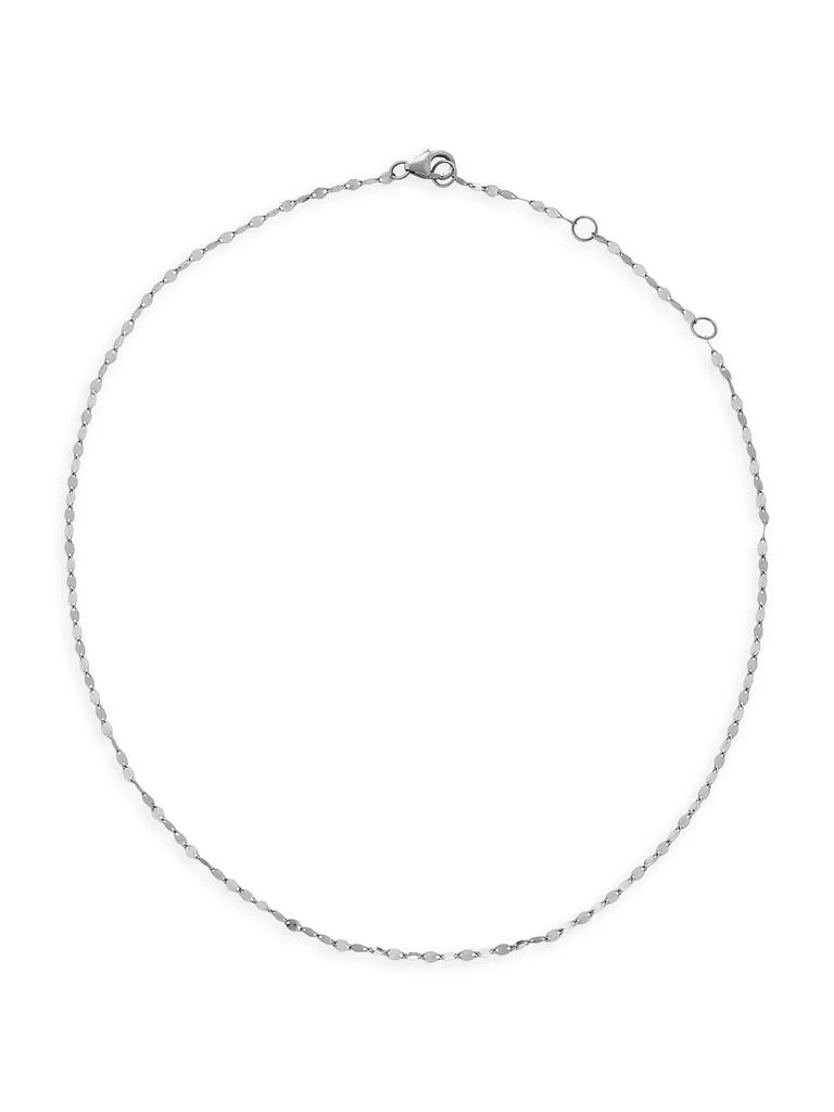 LANA 14K White Gold Blake Choker 1