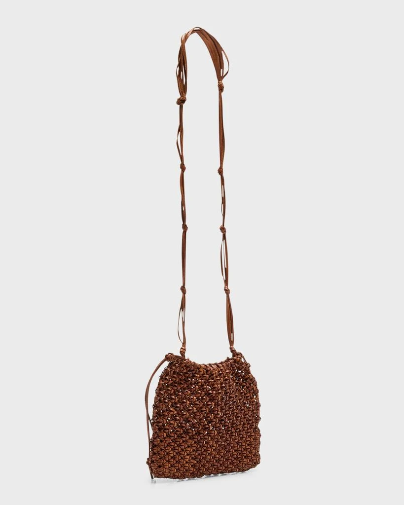 Ulla Johnson Tulia Knotted Leather Crossbody Bag 6