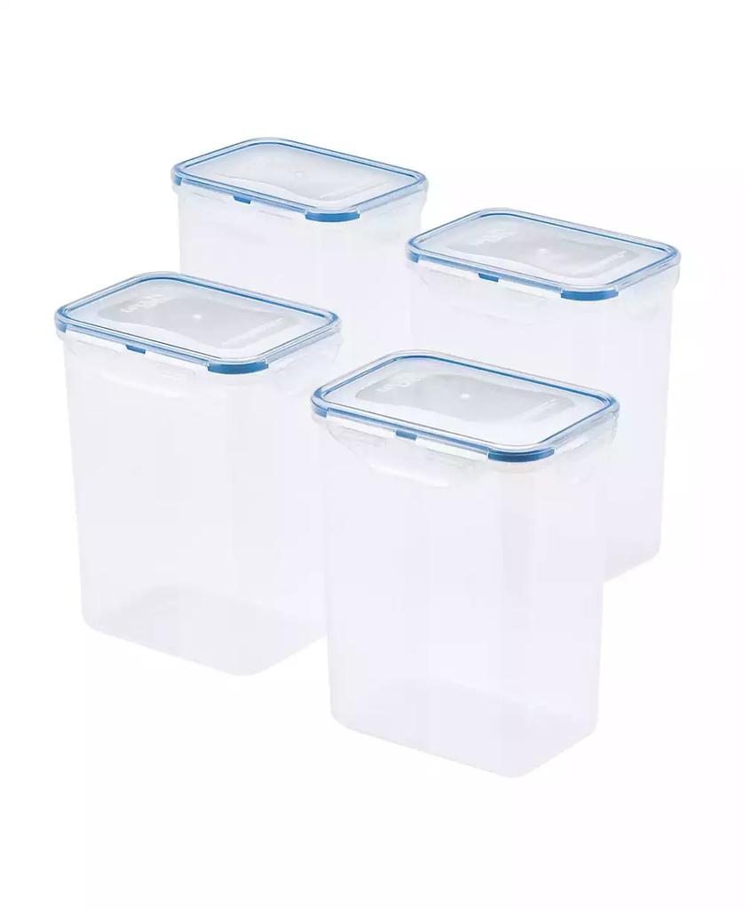 Lock & Lock Easy Essentials 7.6-Cup Rectangular Food Storage Container, Set of 4