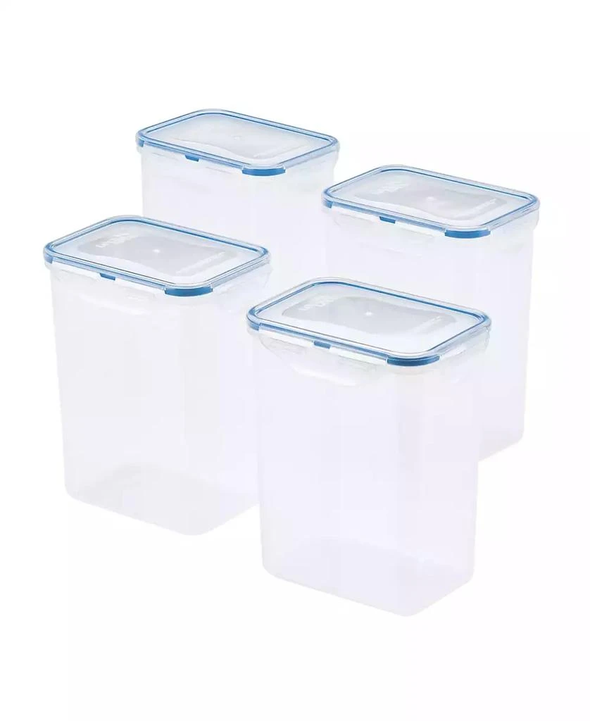 Lock & Lock Easy Essentials 7.6-Cup Rectangular Food Storage Container, Set of 4 1