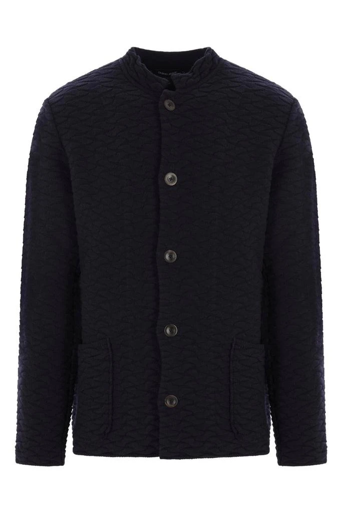 Giorgio Armani Giorgio Armani Single-Breasted Knitted Jacket 1