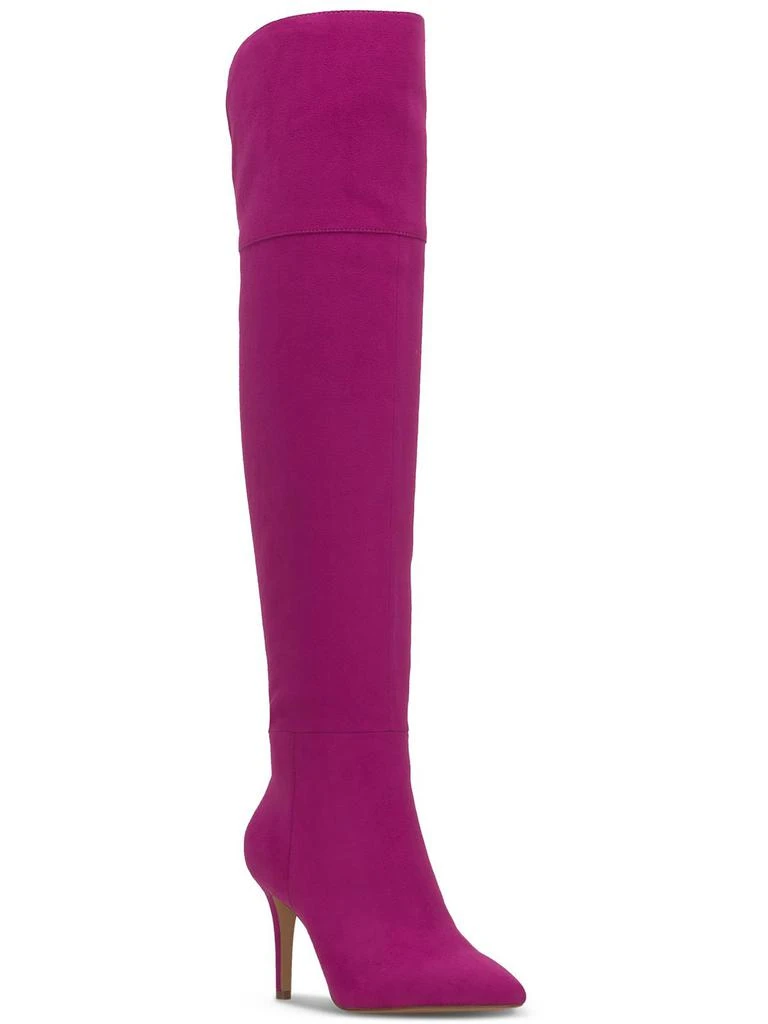 Jessica Simpson Adysen Womens Faux Suede Pointed Toe Over-The-Knee Boots 5
