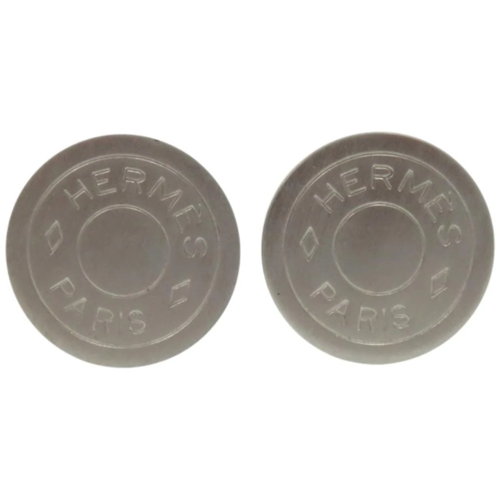 Hermes Metal Clip Earrings (Pre-Owned)