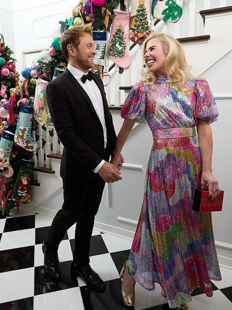 Bauble Stockings Pink Holly Jolly Molly Martini Mini Bauble Stocking 3