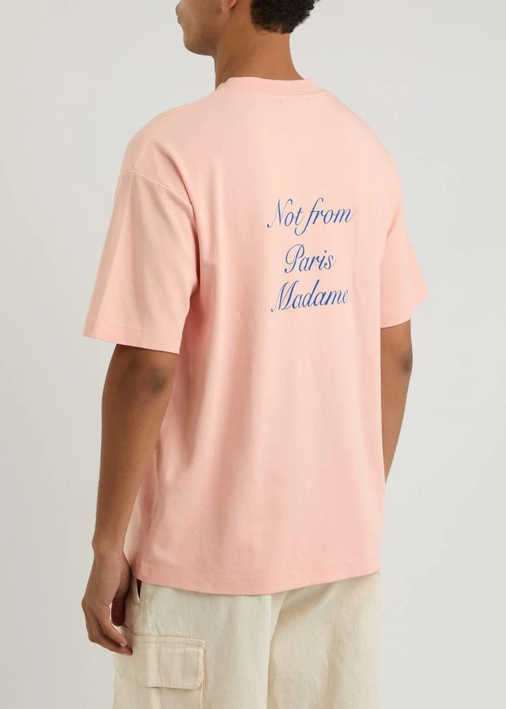 Drôle de Monsieur NFPM printed cotton T-shirt 3