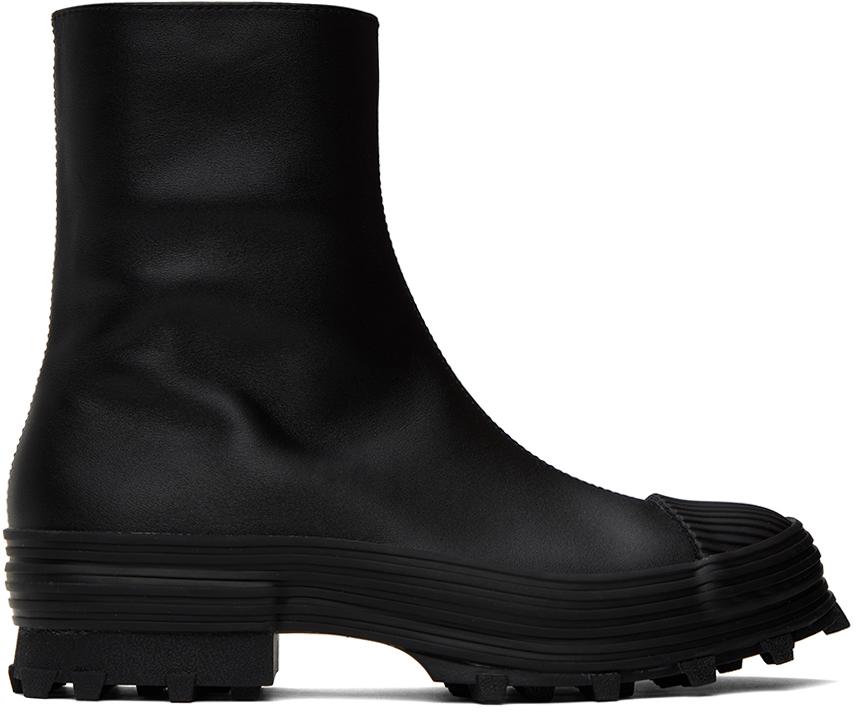 CAMPERLAB Black Traktori Boots