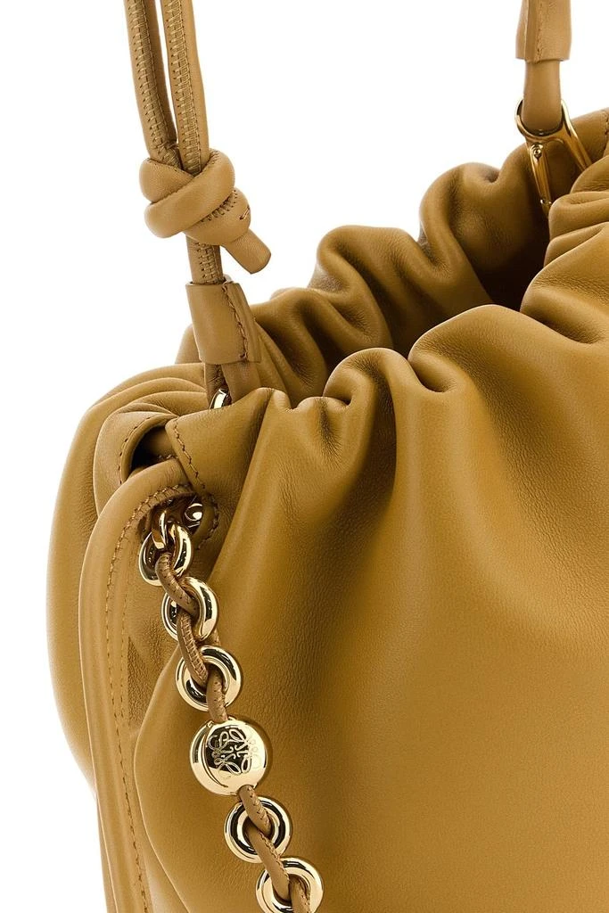 Loewe Beige nappa leather Flamenco bucket bag 3