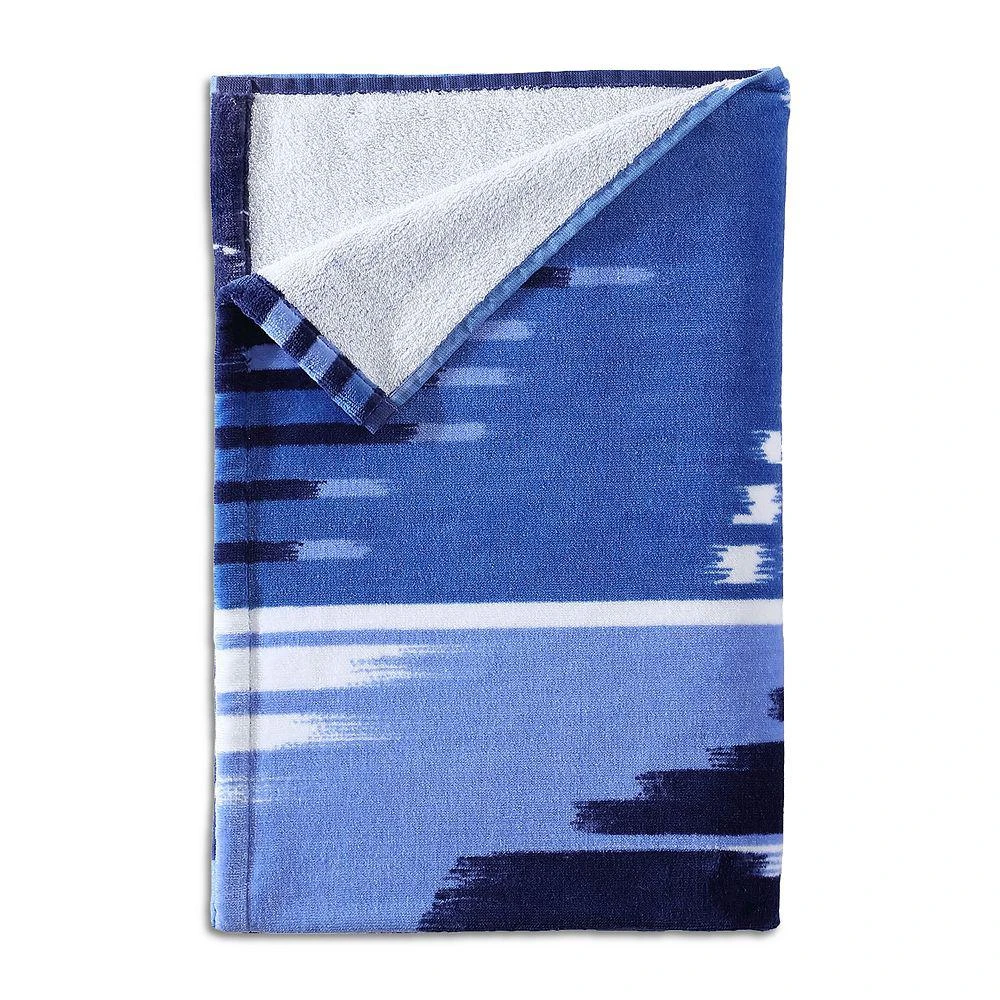 John Robshaw Malda Beach Towel Indigo 4