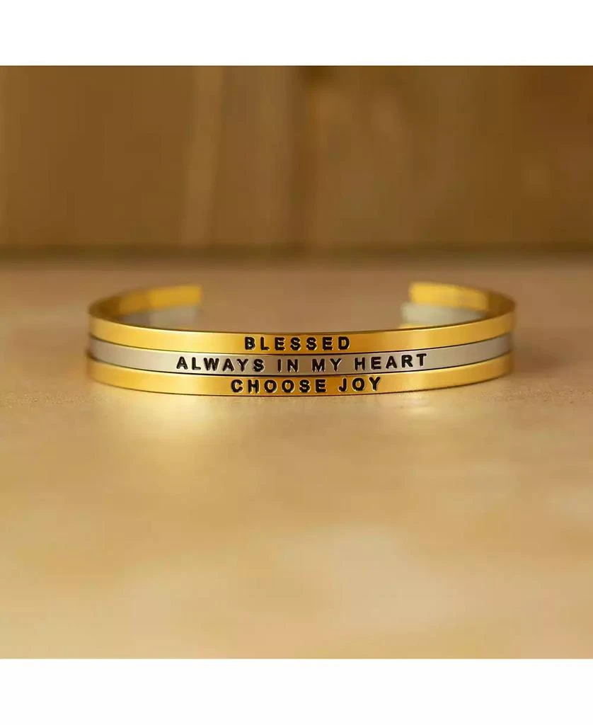 Mantra Always In My Heart Bracelets Yellow Gold / Within 4