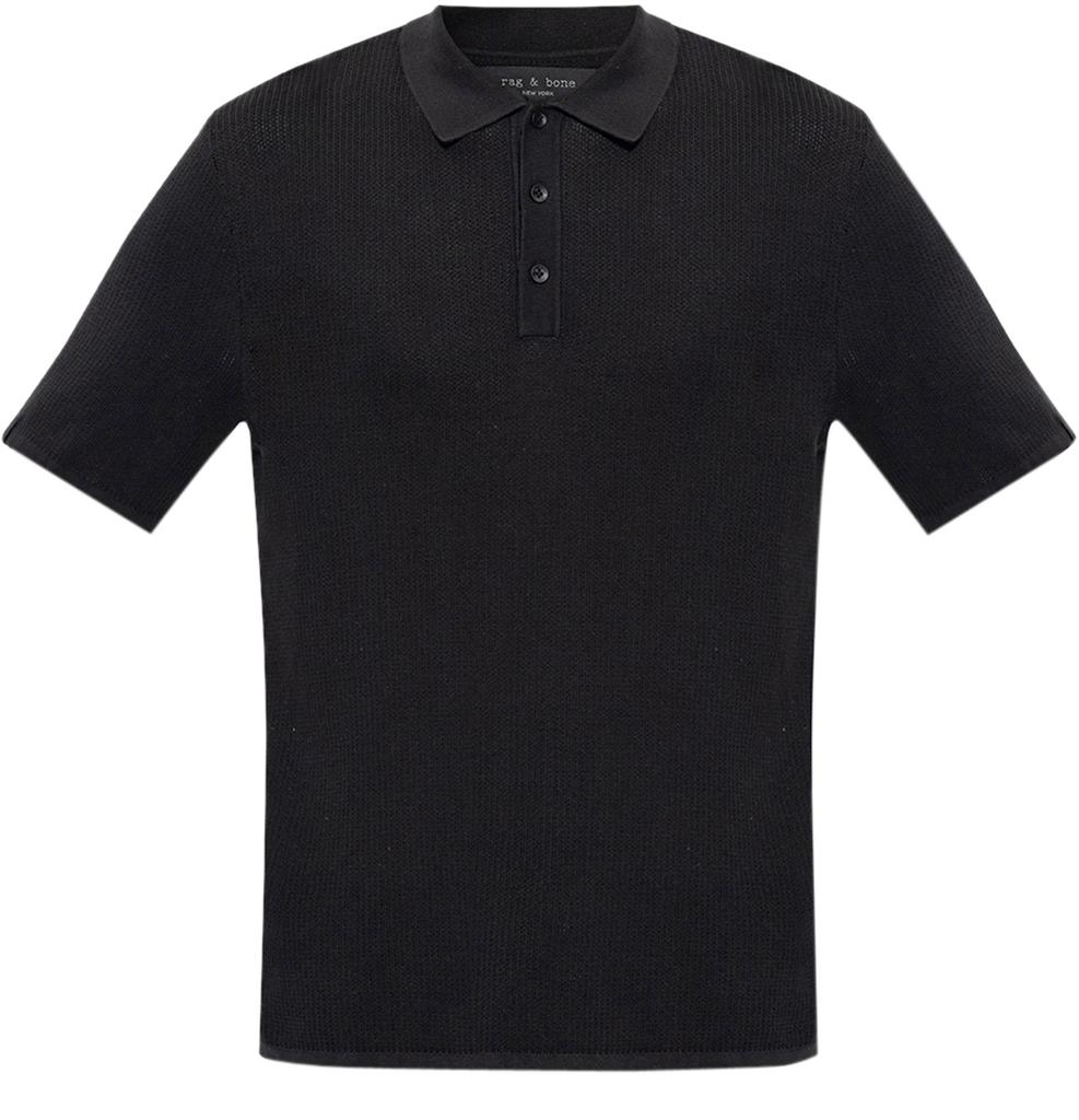 Rag & Bone Ribbed polo shirt