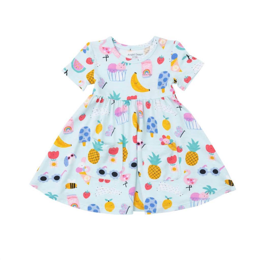 Angel Dear Girl's Twirly Dress