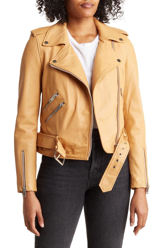 Walter Baker Allison Leather Moto Jacket