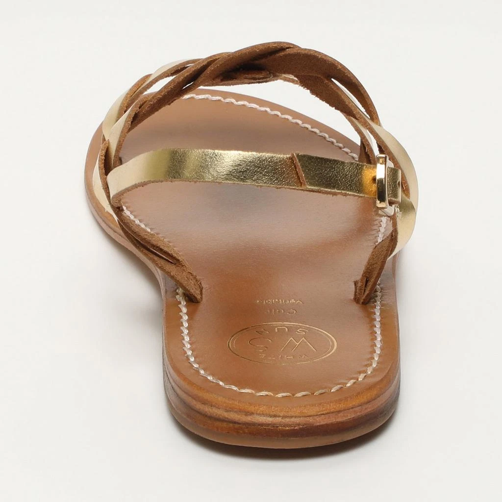 White Sun Sandales Burke - Dark Gold Buff - Dark Gold 4