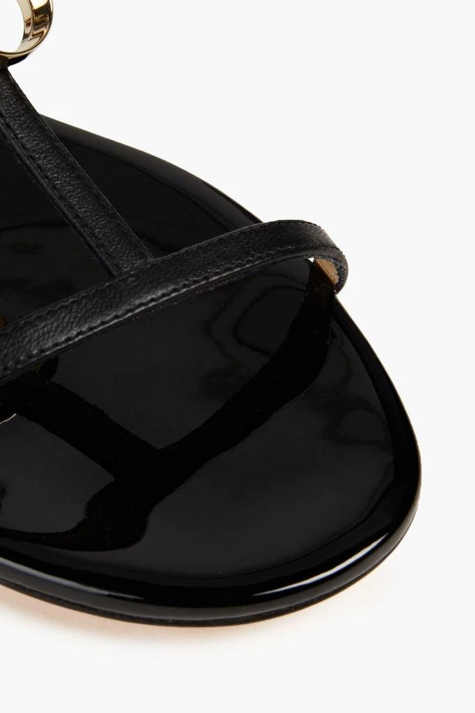 Jimmy Choo Alodie embellished leather sandals 4
