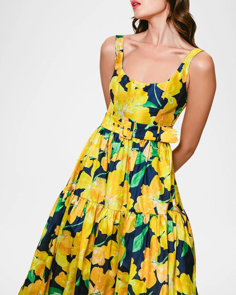knee length dresses for ladies Hutch Carmel Maxi Dress in Black – TrenLend main image 1