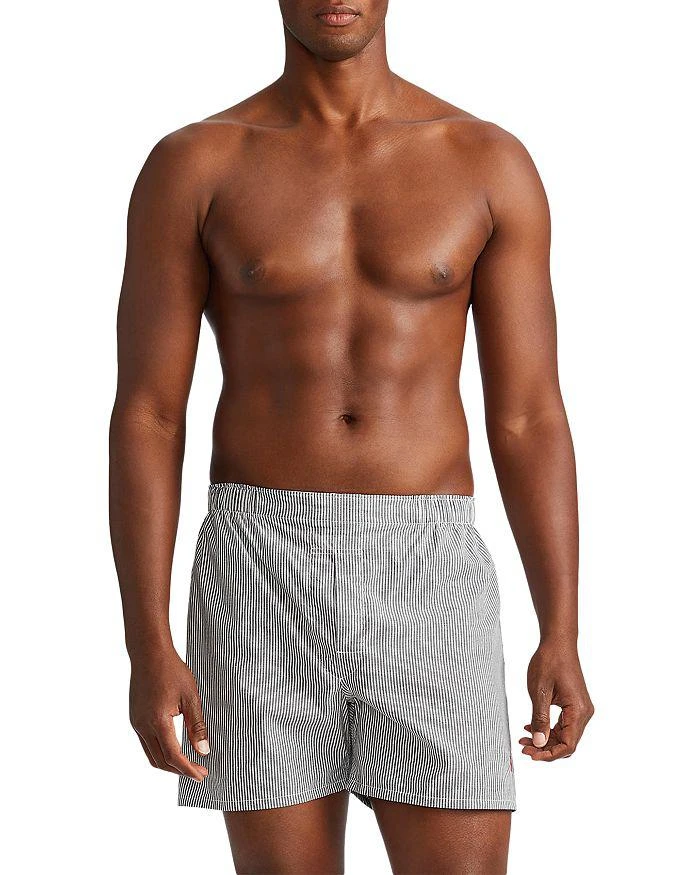 Ralph Lauren Classic Fit Woven Boxers, Pack of 3 6