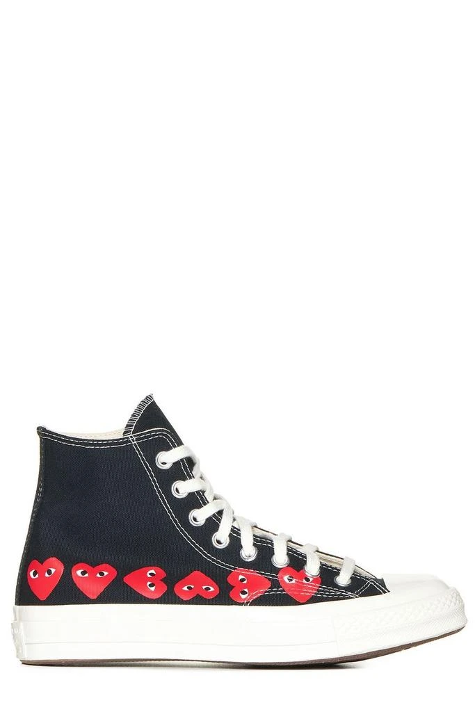 Comme des Garcons Comme des Garçons Play X Converse Chuck Taylor High-Top Sneakers 1