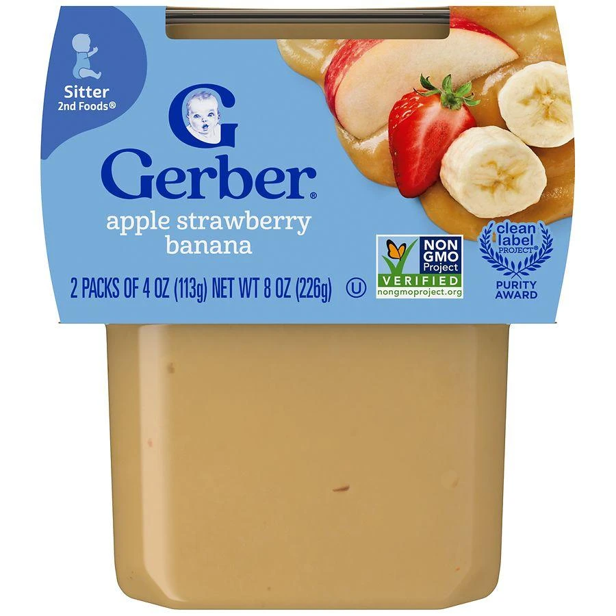 Gerber 2nd Foods Apple Strawberry Banana