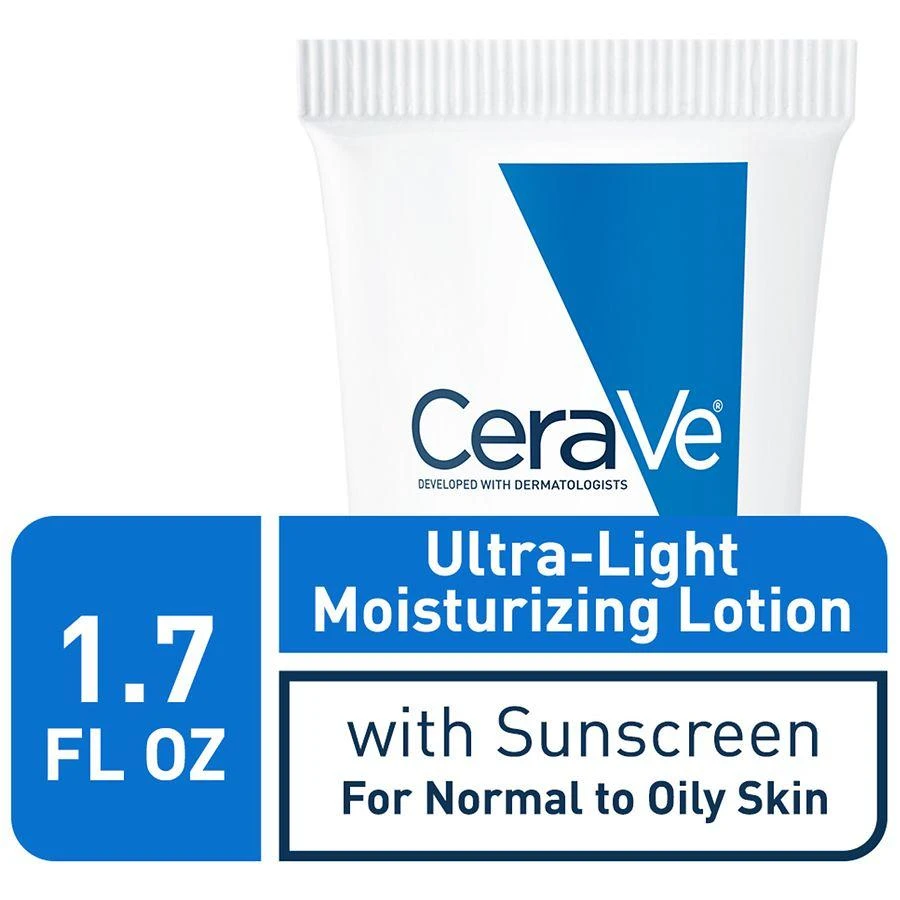 CeraVe Ultra-Light Face Lotion SPF 30 Moisturizer with Sunscreen 6