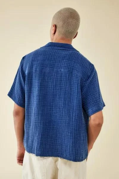 BDG BDG Indigo Triple Gauze Short-Sleeved Shirt 4