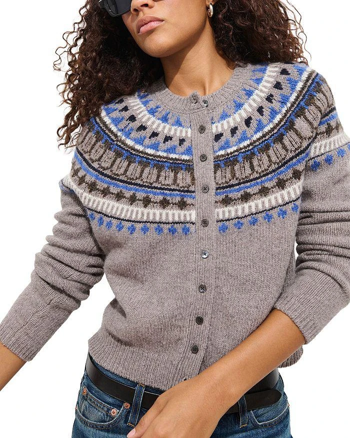Alex Mill Amina Fair Isle Sweater in Wool 1