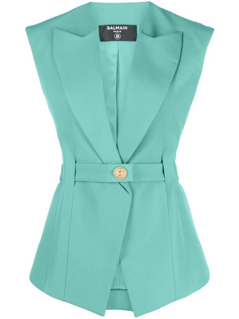 Balmain Balmain Buttoned Maze Tweed Jacket Clothing FR-38