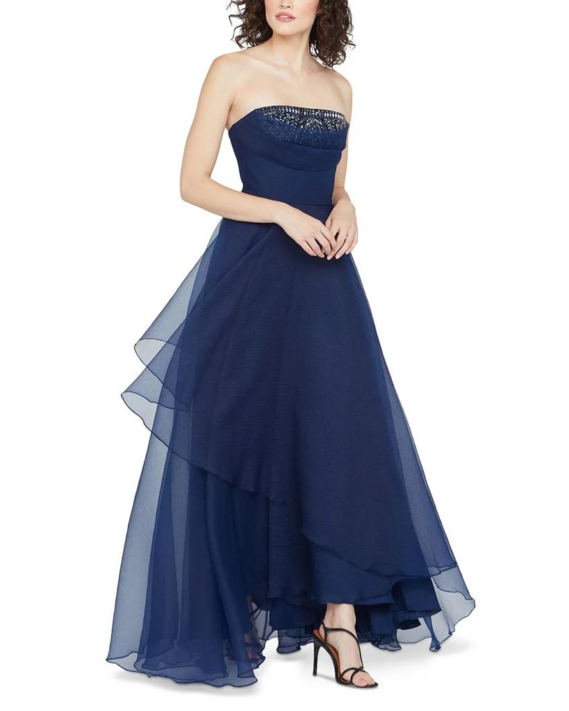 Theia Aubrey Strapless Gown 6