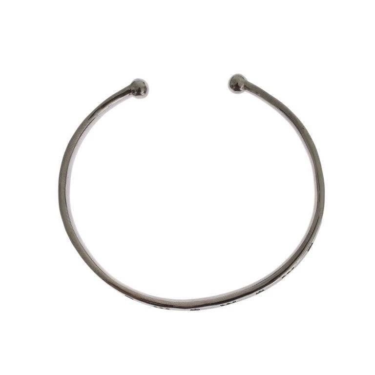 Nialaya Rhodium 925  Bangle Women's Bracelet 4