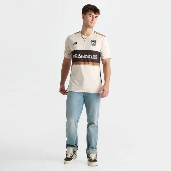 Adidas Men's adidas Los Angeles FC MLS 24-25 Third Replica Soccer Jersey 2