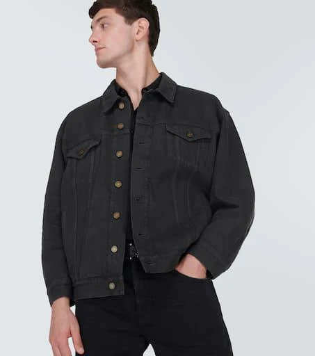Yves Saint Laurent Oversized denim jacket 5