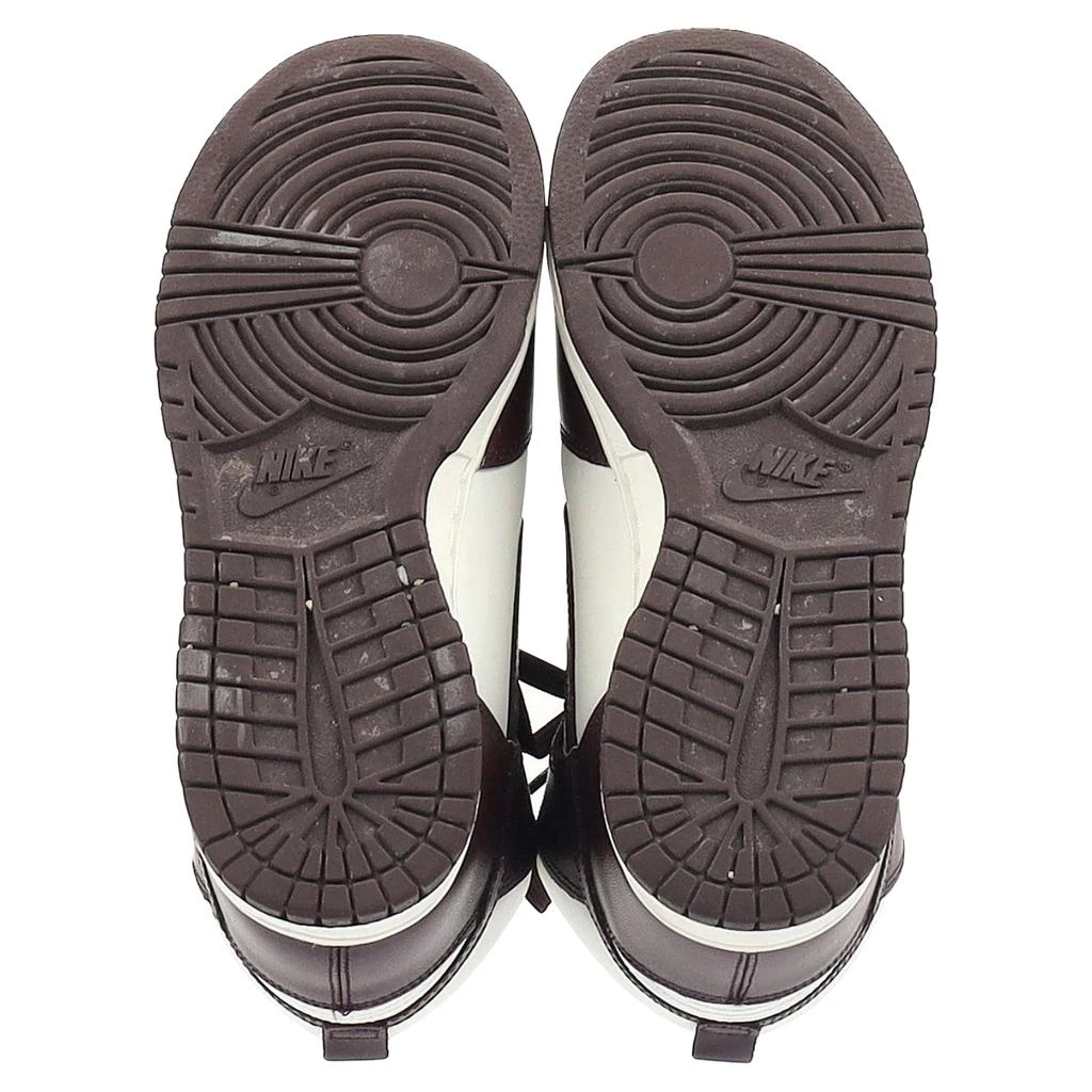 NIKE Dunk High Burgundy Crush Sneakers in Burgundy Leather 6