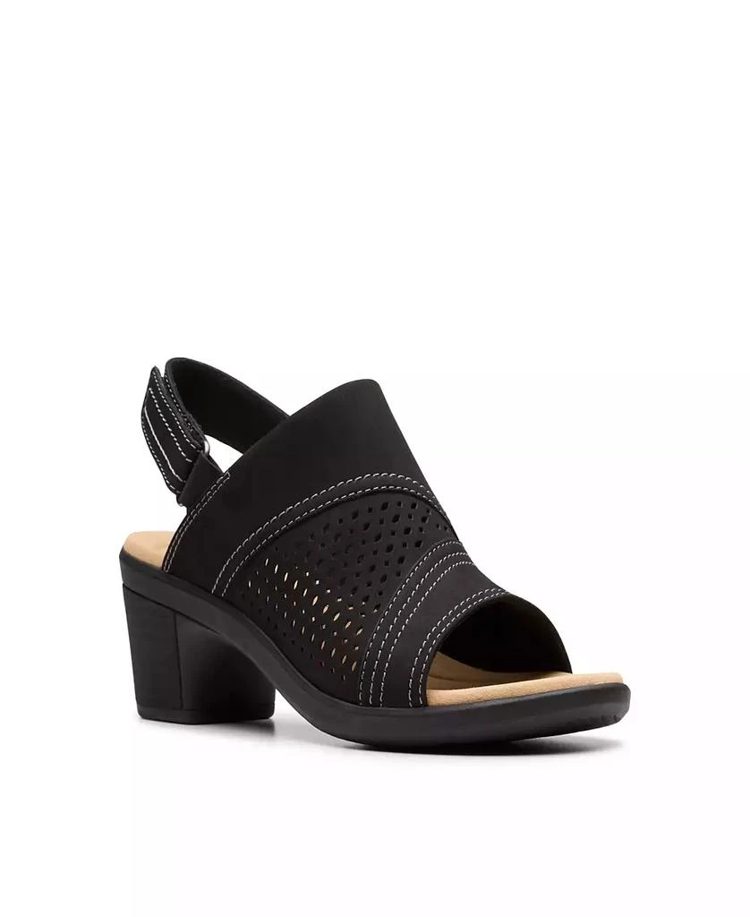 Clarks Collection Emily2 Mist Block Heel Sandals 1