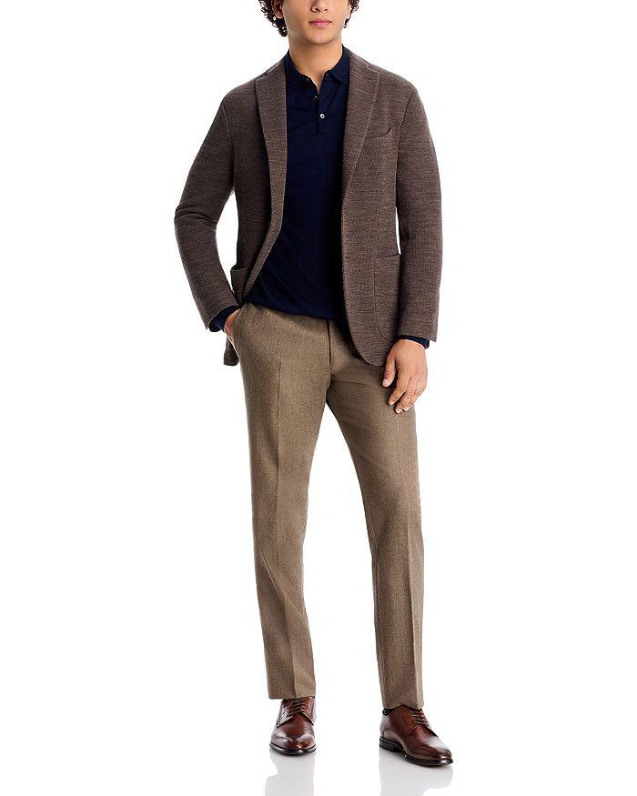 Jack Victor Redfern Merino Wool, Silk & Cashmere Polo Sweater