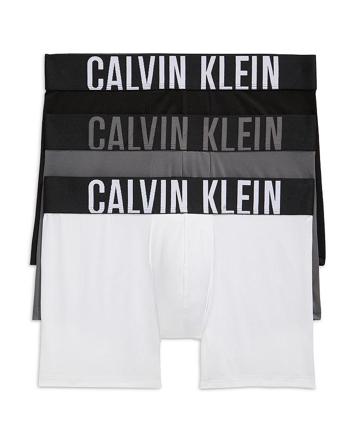 Calvin Klein Intense Power Logo Waistband Micro Boxer Briefs, Pack of 3