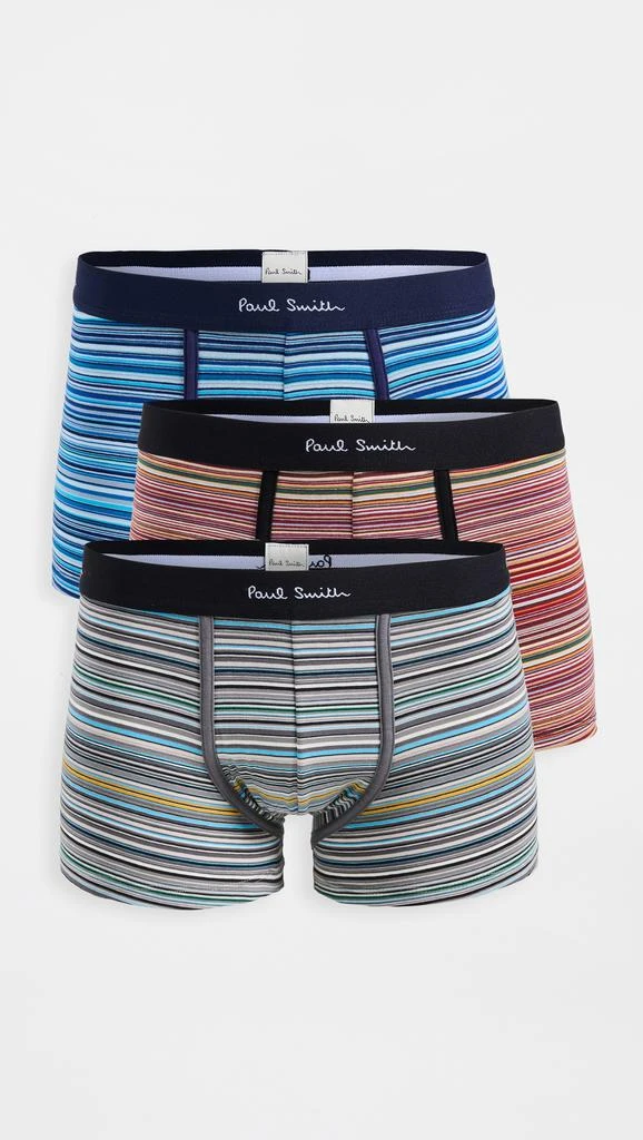 Paul Smith 3 Pack Multi Stripe Trunks 1