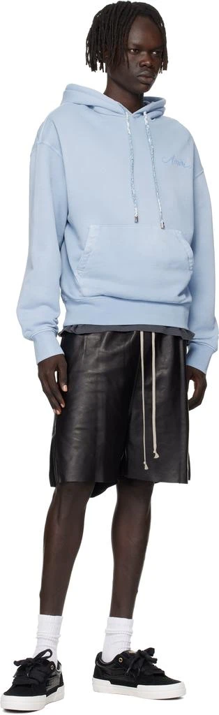 AMIRI Black Croc Debossed Sunset Skate Sneakers 5