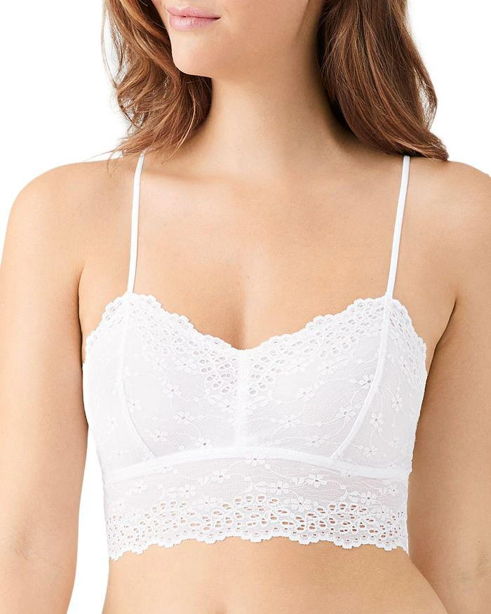 Inspired Eyelet Longline Bralette