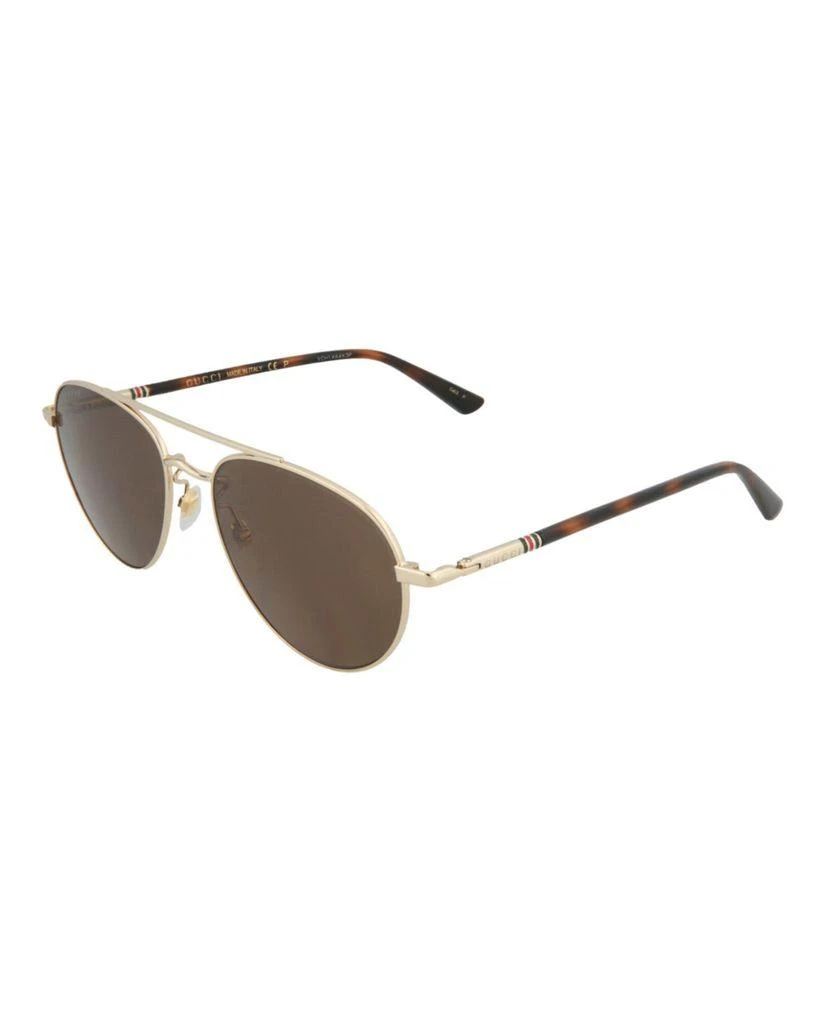Gucci Gucci Aviator-Style Metal Sunglasses 1
