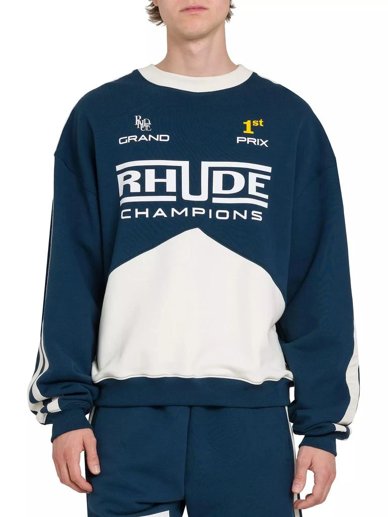 Rhude Champions Crewneck Sweatshirt 3
